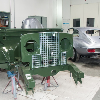 Classic Car Restoration Garage with Tools and Projects - Vera Lambiasi from Sao Paulo - SP, Brazil