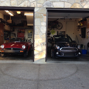 Two Car Garage with Tool Storage and Wall Cabinets - Clajac from Trois Rivieres, Quebec