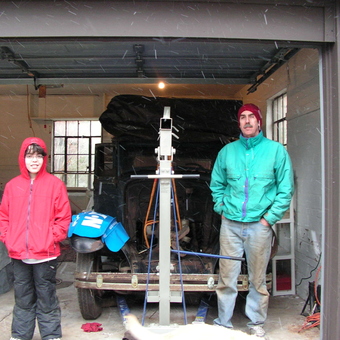 Classic Car Restoration Garage With Engine Hoist - Roy T. from Rocky River, OH