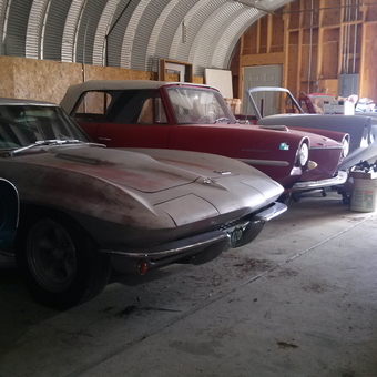Classic Cars and Restoration Supplies in Spacious Garage - John from Berthoud, CO
