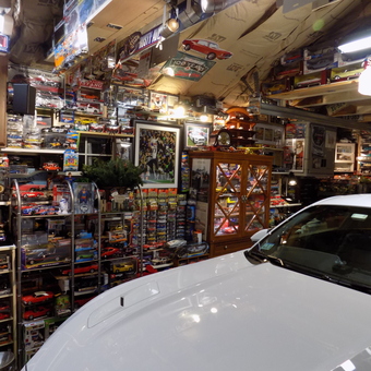 Diecast Car Collection Display Shelves in Garage - Tom from North Reading, Massachusetts