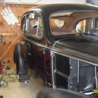 Classic Car Restoration Garage With Air Compressor - Gary Collins from Opelika, Al