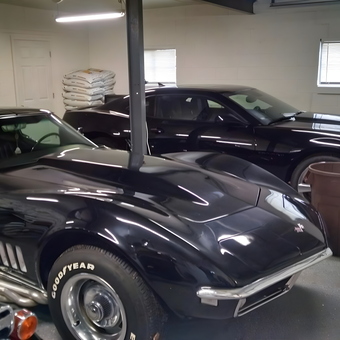Classic Car Garage with Corvettes and Storage Bins - Phatcatcatena01 from Cranberry Twp, Pa