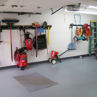 Organized Garage with Wall Storage and Tools - Peter from Lakewood, CO