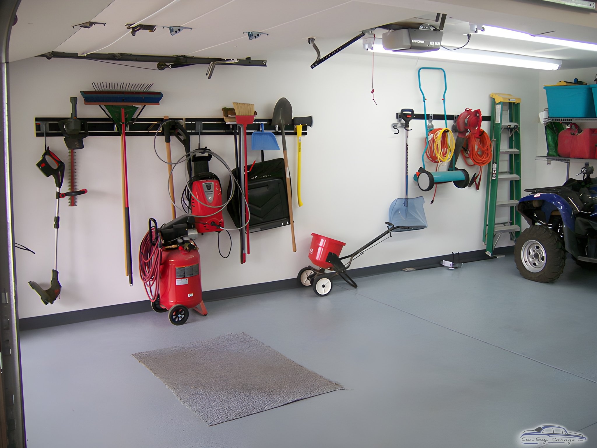 Organized Garage with Wall Storage and Tools - Peter from Lakewood, CO