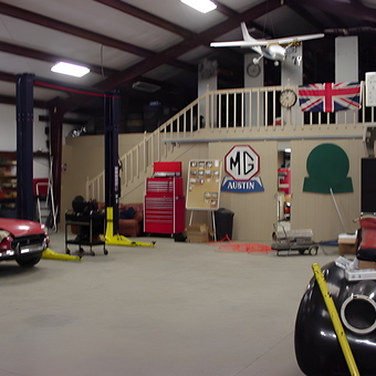 Classic Car Garage with Lifts and Tool Storage - Butch from Burlington, NC