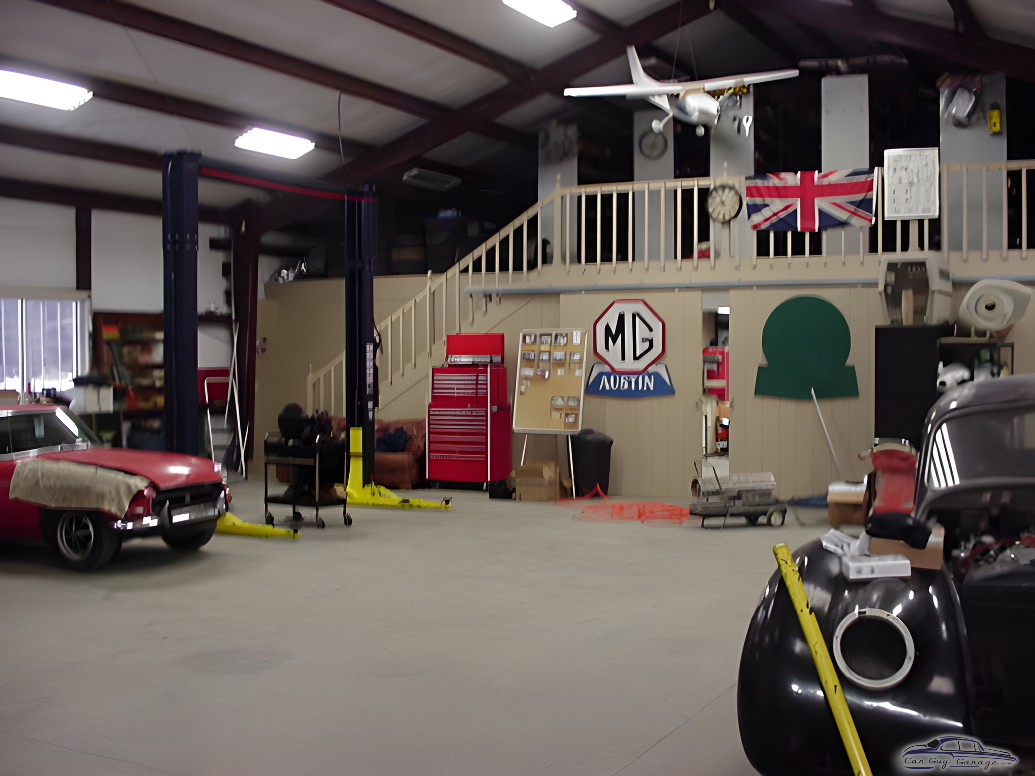 Classic Car Garage with Lifts and Tool Storage - Butch from Burlington, NC
