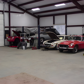 Classic Cars and Car Lifts in Spacious Garage - Butch from Burlington, NC