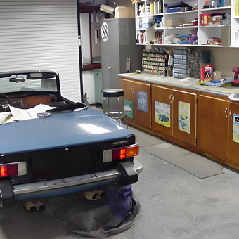 Classic Car Garage With Workbench and Storage - Butch from Burlington, NC
