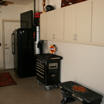 Harley-Davidson Decor Garage With Tool Chest - Kevin from Tulsa, Ok
