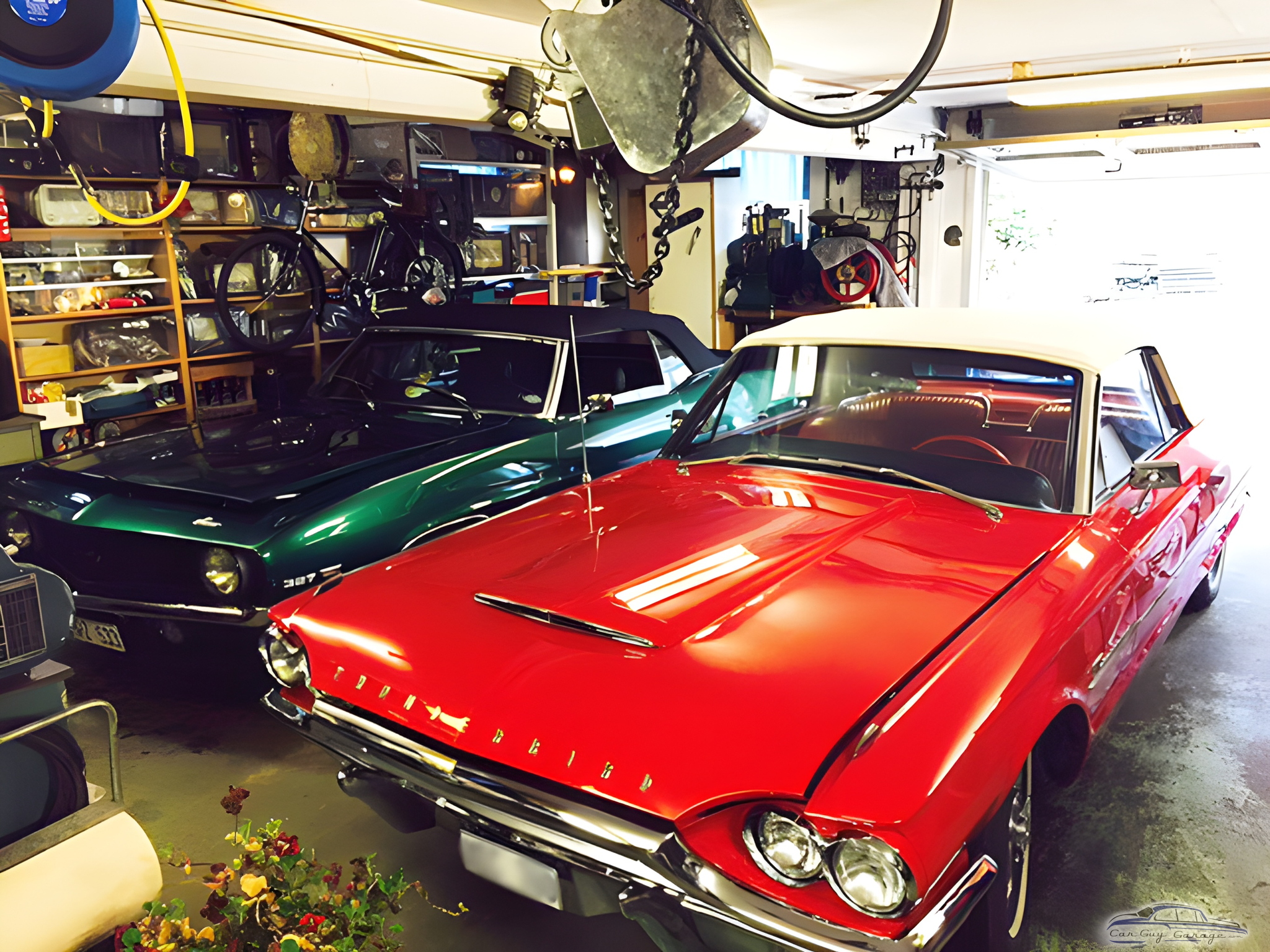 Classic Cars and Organized Storage in Garage - Jan from Arvika, Sweden