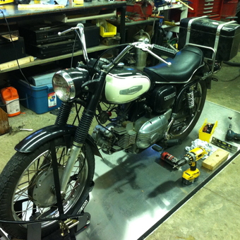 Motorcycle Restoration with Tools and Workbench - Tttim from Belleville, Ontario