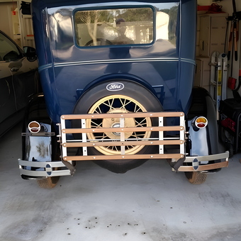 Classic Ford Model A in Organized Garage - herbjeep from Vero Beach, Florida
