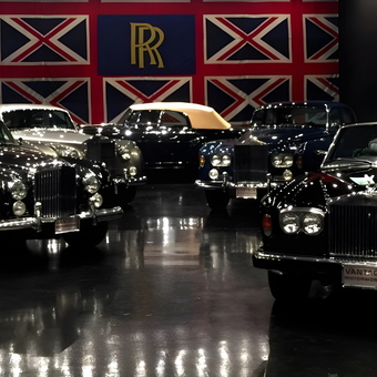 Classic Rolls-Royce Cars in Luxury Garage Display - Lorraine from N Miami, FL