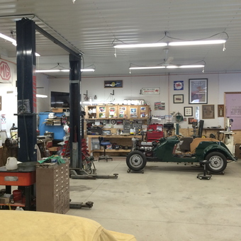 Classic Car Restoration Garage with Lift and Tools - GARY from MAPLE GROVE, MN