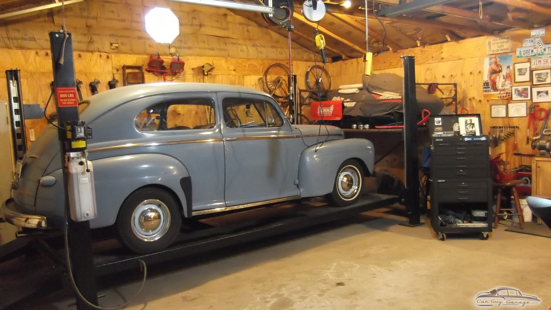 Jim shop/man cave from Keshena, Wisconsin