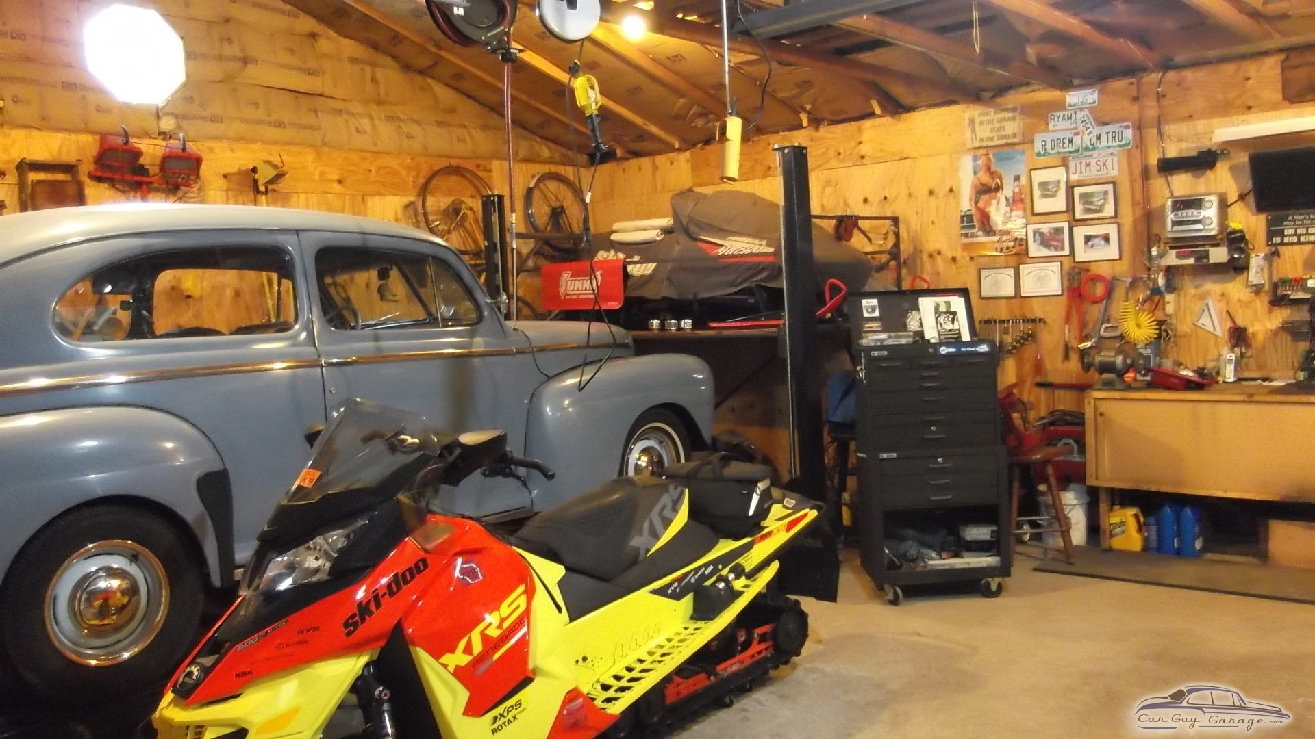 Jim shop/man cave from Keshena, Wisconsin
