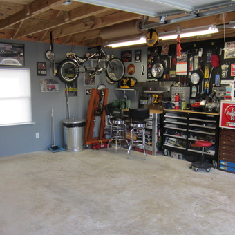 Organized Garage with Tool Storage and Decor - Steve from Dothan, Alabama