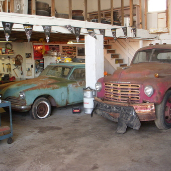 Classic Cars and Tools in Restored Garage - Ed Eshleman from Elizabethtown, Pa