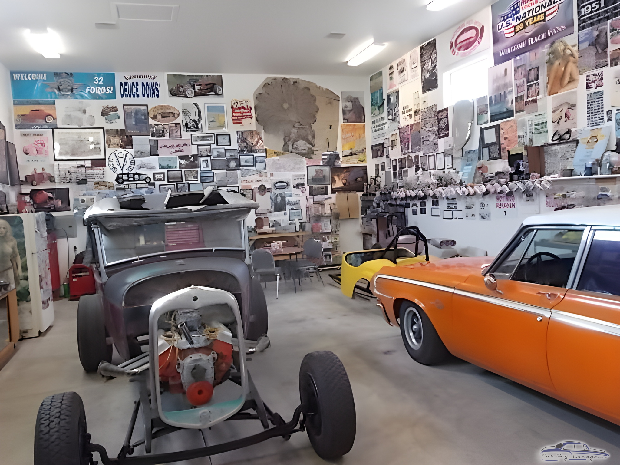 Classic Car Garage with Wall Art and Memorabilia - Rick from Lake Havasu City, Az