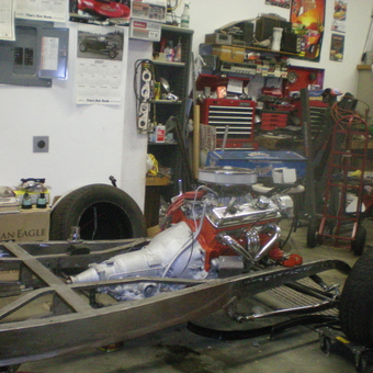 Hot Rod Engine Build and Tool Storage in Garage - Steph from Post Falls, IDAHO