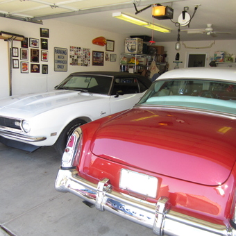 Classic Cars, Wall Decor, and Garage Storage - Mike P. from Surprise, Az.