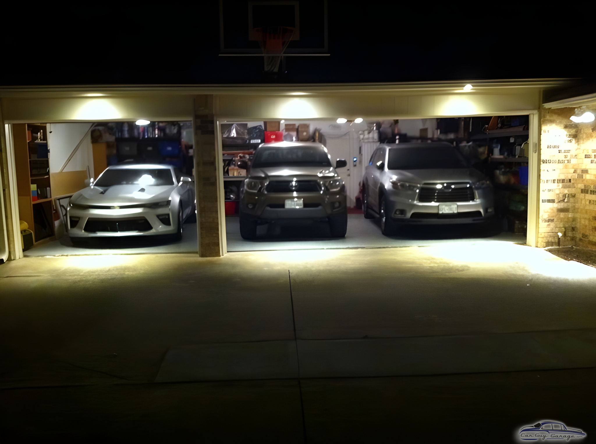 Three Car Garage With Shelving and Storage - Tim from Rockwall, TX