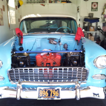 Classic Car Restoration in Organized Garage - Dave from OAK BROOK, Il