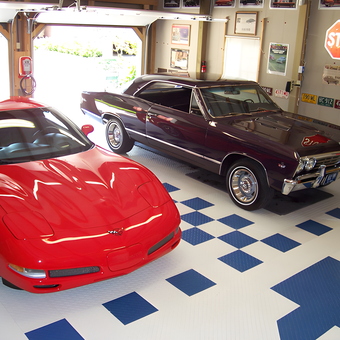 Classic and Modern Cars in Stylish Garage - Tom from Medina, OH