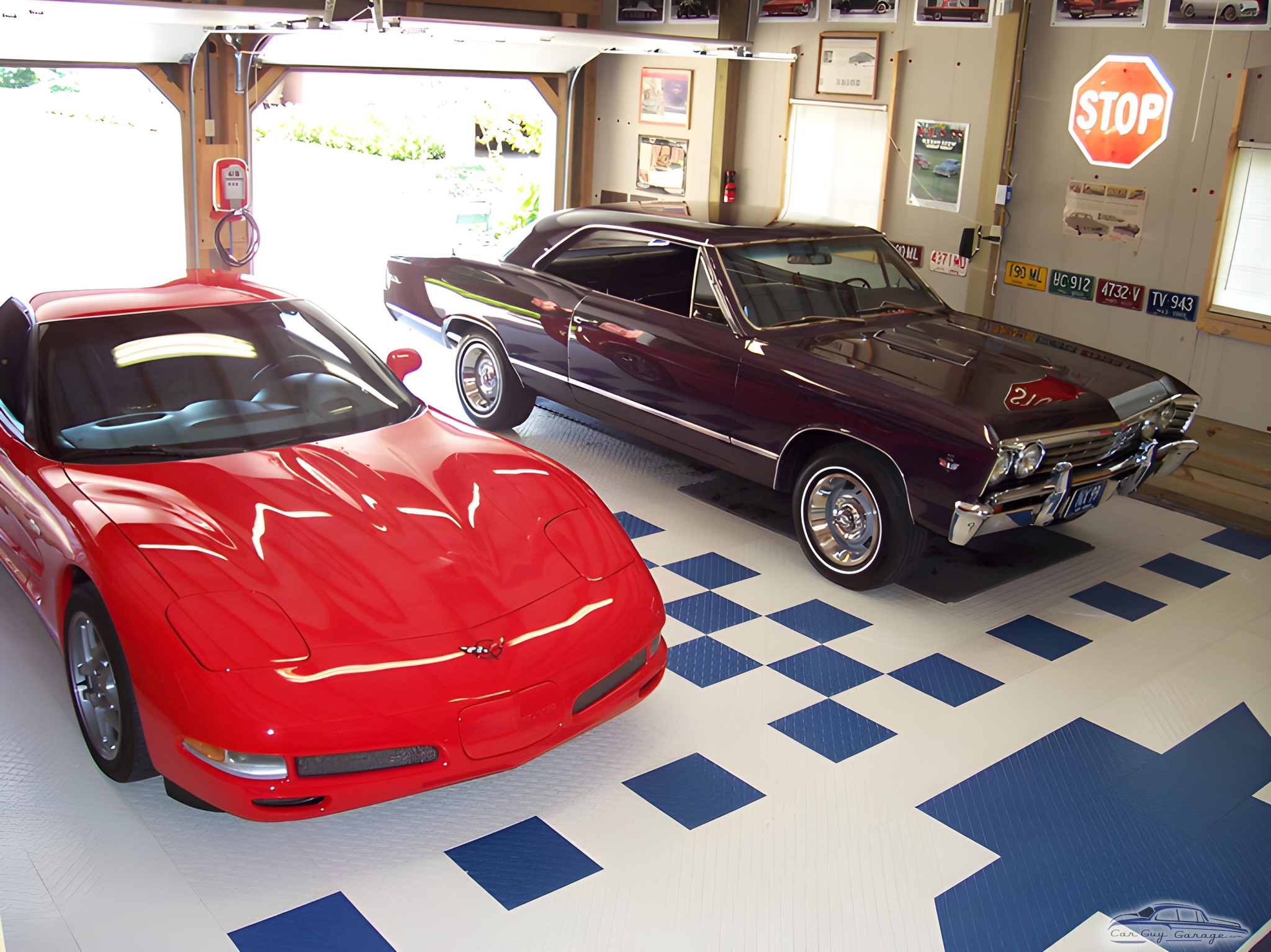 Classic and Modern Cars in Stylish Garage - Tom from Medina, OH
