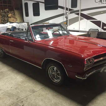 Classic Red Convertible and RV in Spacious Garage - Paul from Stayton, Or
