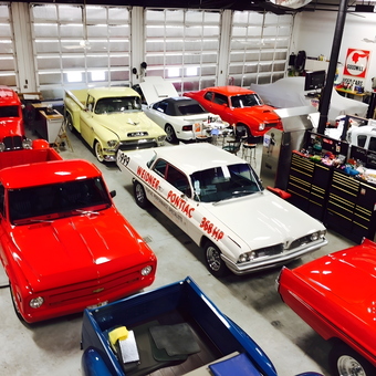 Classic Car Garage With Tool Chests and Workbenches - Fire House Boyz from Marco Island, FL