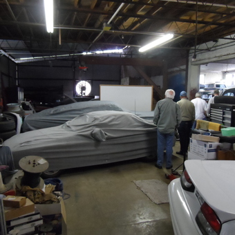 Classic Cars with Covers and Tool Chest - Al from Thorndale, Texas