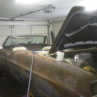 Classic Car Restoration in Home Garage - Paul Sindle from Knoxville, Tennessee