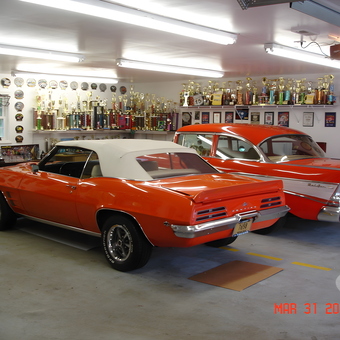 Classic Car Garage with Trophy Display - Gary from Boiling Springs, S.C.