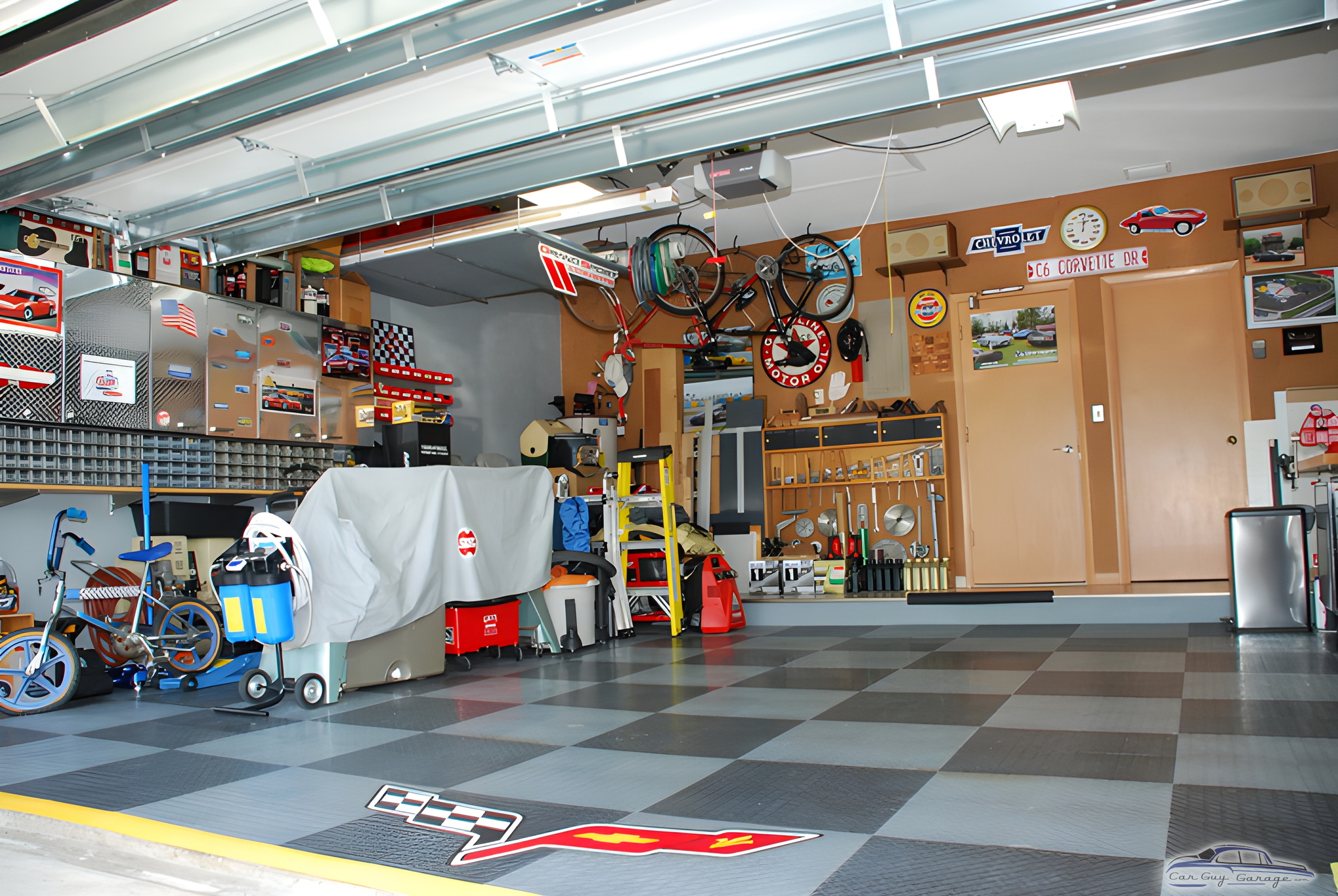 Organized Garage with Tool Storage and Decor - Herb from Chicago, IL