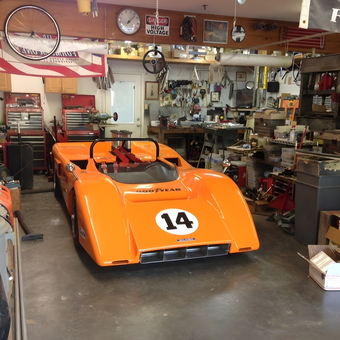 Race Car and Tool Storage in Organized Garage - Terry from Little Rock, Arkansas