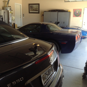 Luxury Cars, Garage Cabinets, and Refrigerator - Frank's Garages from Spanish Sprishs, Nevada