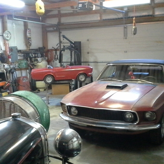 Classic Cars, Garage Tools, and Workbench Setup - Bart from Ada, OK