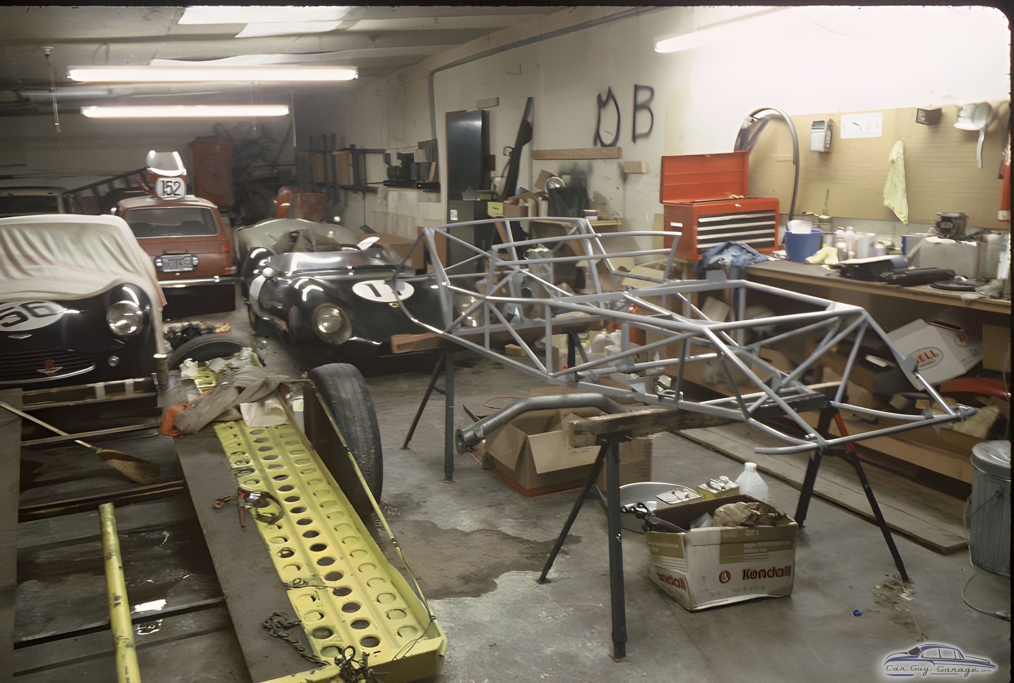 Classic Car Restoration Garage With Tools and Race Cars - Wally Thomason from Gardnerville, NV