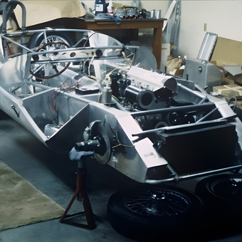 Race Car Frame Build with Tools and Parts - Wally Thomason from Gardnerville, NV