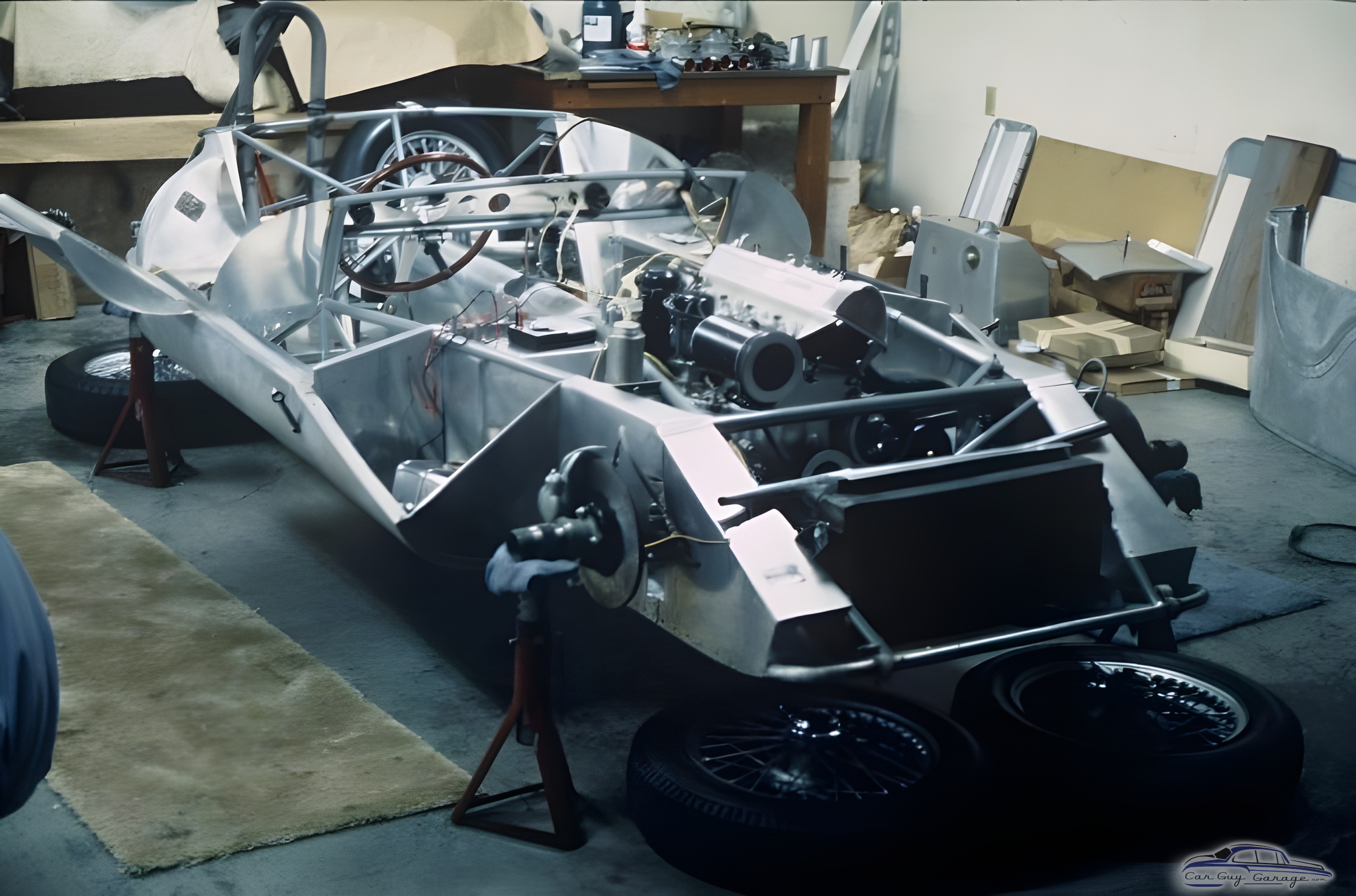 Race Car Frame Build with Tools and Parts - Wally Thomason from Gardnerville, NV