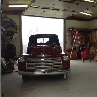 Classic Chevy Truck and Garage Storage Solutions - Frenchy from Hammondsport, N Y
