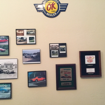 Classic Car Photos and Awards Wall Display - Nitro from Grovetown, GA