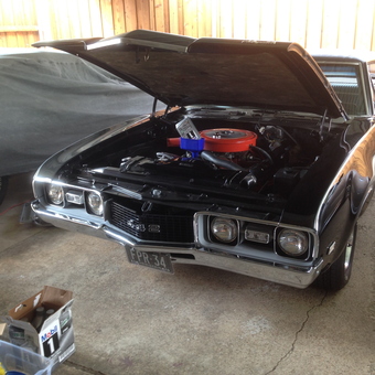 Classic Muscle Car in Garage with Tools and Supplies - Ritt442 from Plano, Tx