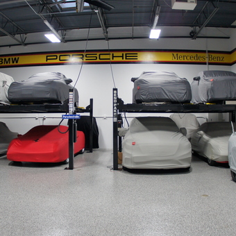Luxury Car Garage with Lifts and Covers - SigmaChi76 from Saint Charles, Illinois