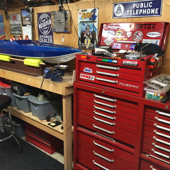 Red Tool Chest, Workbench, and Garage Decor - Wiggsy from Richmond, BC
