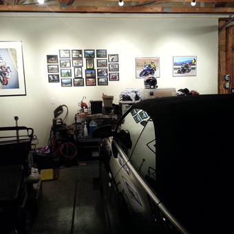 Organized Garage With Motorcycle Decor and Tools - Jefe from Longmont, Colorado
