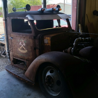 Rustic Custom Truck Project with Tools - Seay from Grandview, Texas