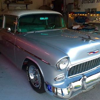 Classic Chevy Car in Organized Garage - JK from Glendale, Ny